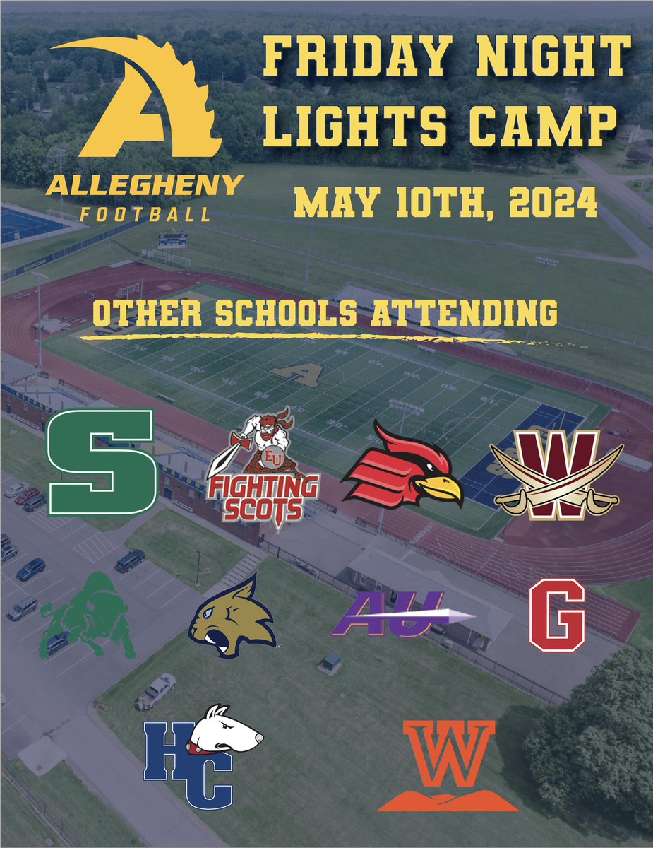 More schools getting locked in by the hour!! 🚨RECRUITS🚨 Don’t miss a great opportunity to get evaluated by multiple college coaching staffs!!! alleghenyfootballprospectcamp.com #GoGators 🐊