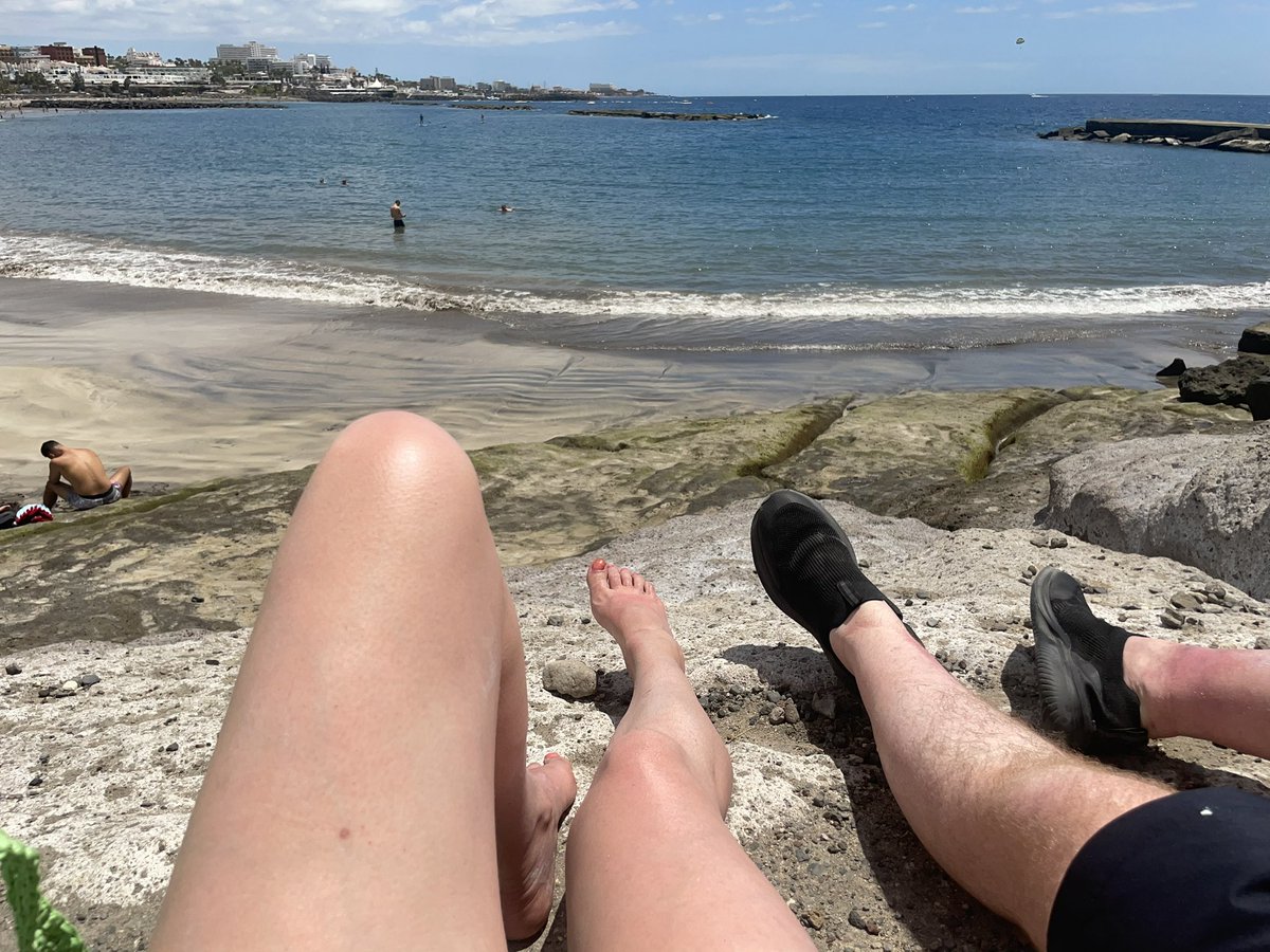 Me and the hubby found this beautiful little piece of beach we’re we could chill and get a tan . @DawnMcIntyre04  <a href="/MyGuideTenerife/">MyGuideTenerife</a> <a href="/WhyTenerife/">WHY TENERIFE?</a>