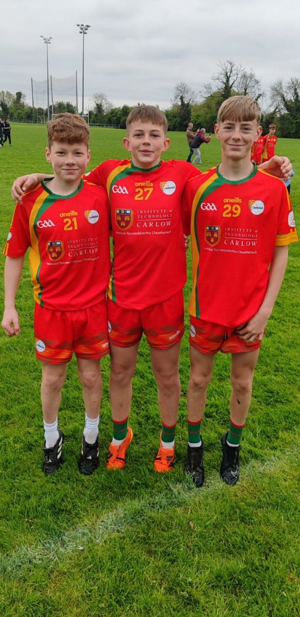 Huge congratulations to Senan Sheehan, Fiach Donnelly and Danny McMahon who made their intercounty debuts today against Meath