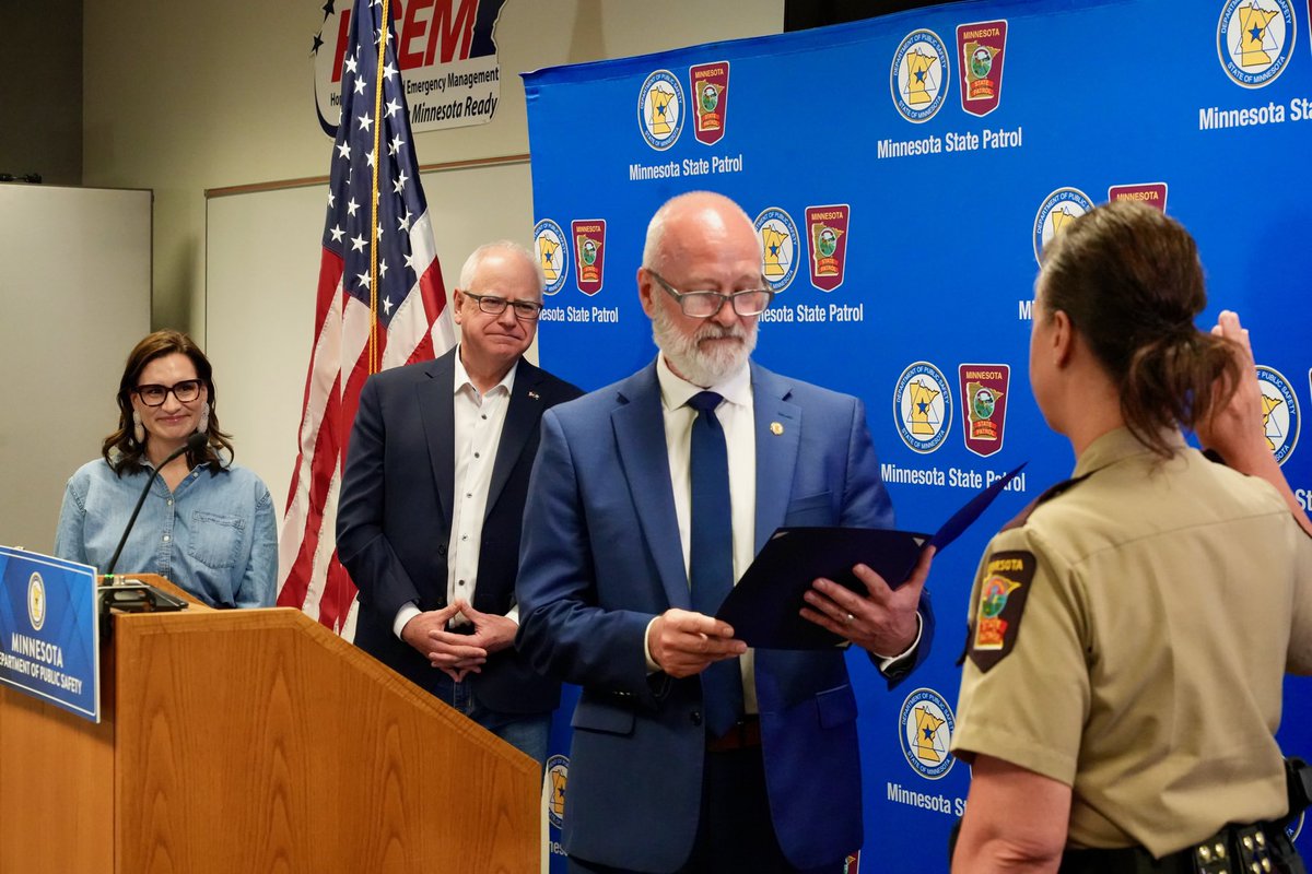 Colonel Bogojevic’s record of service embodies the core values of the Minnesota State Patrol: respect, integrity, courage, honor, and excellence. I look forward to working together to keep Minnesota’s communities safe.