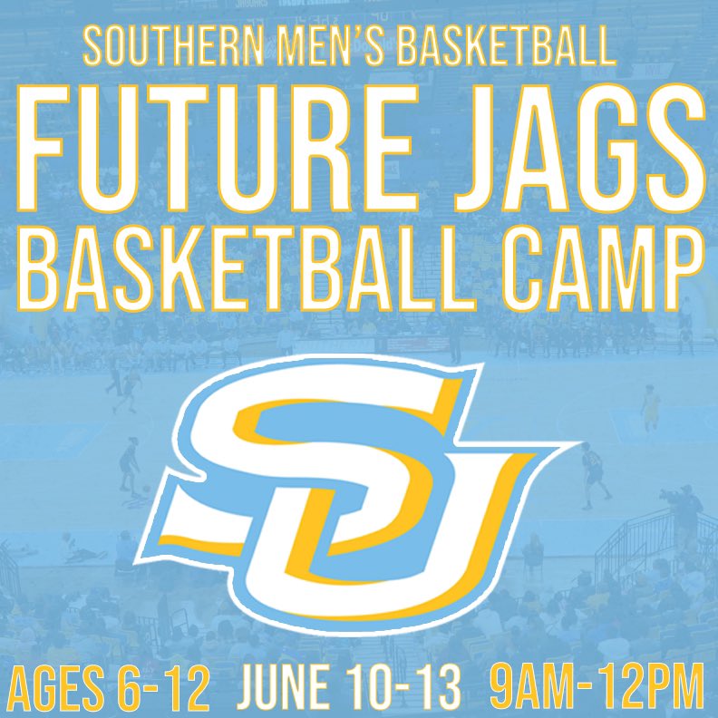 We are excited to announce we will be hosting The Future Jags Basketball Camp this summer! 🏀 📅 June 10-13th Ages: 6-12 Parents, we would love to host your child for an exciting week of games, instruction and fun❕ Signup: register.ryzer.com/camp.cfm?sport…