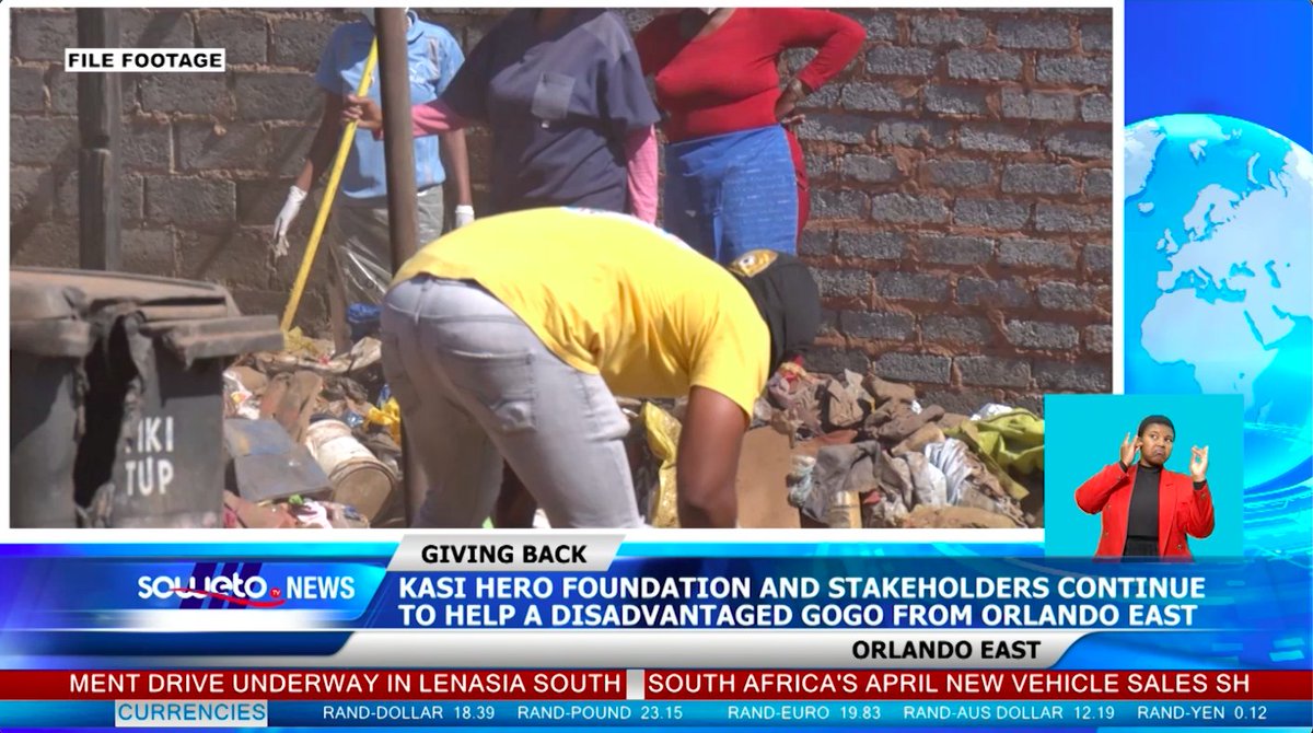 Kasi Hero Foundation and stakeholders continue to help a disadvantaged old lady from Orlando East. #sowetotvnews 

Watch the full story here:  youtu.be/a420NGRimZs