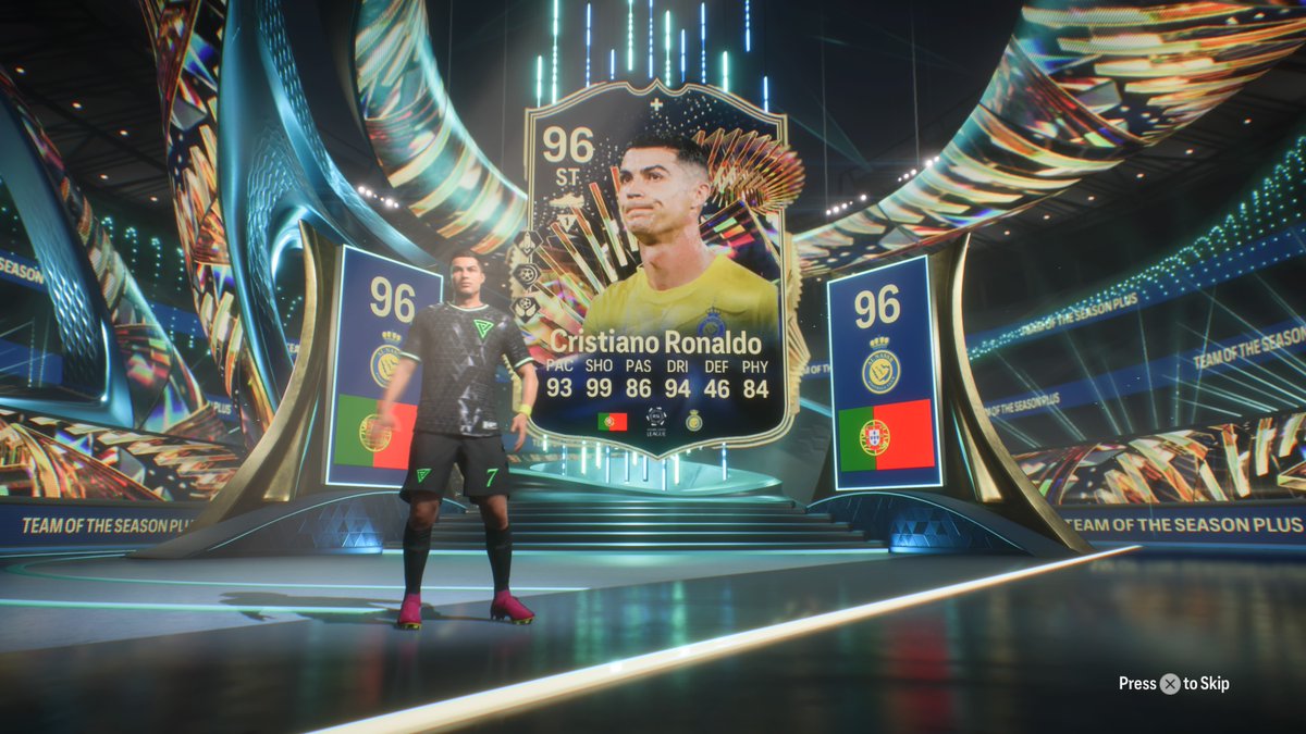 HAHAHAHHHA IM THE PACK KING! 🔥

DOING 89 EXCHANGERS TO FUND MY PLAYER PICKS AND THEN THE GOAT WALKS OUT! 😍

SIUUUUUUUUUUUU! 😤

#EAFC24 #eafc #tots #teamoftheseason