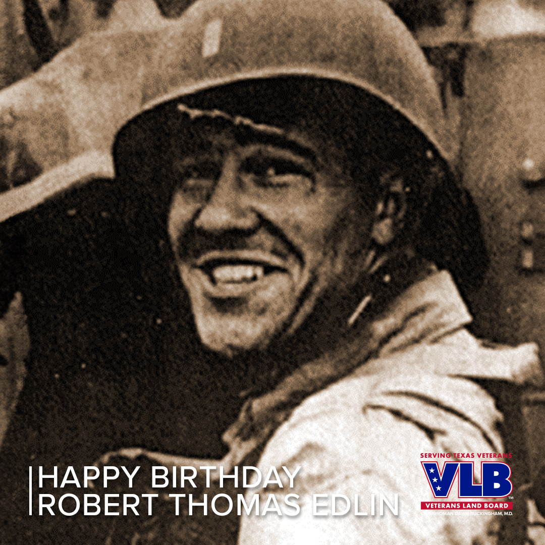 Happy Birthday to U.S. Army Veteran Robert Thomas Edlin who received the Texas Legislative Medal of Honor (Awarded Posthumously) for his gallant and intrepid service and courageous actions during battle in World War II. Read more here: txmedalofhonor.com/#/recipient/fb…