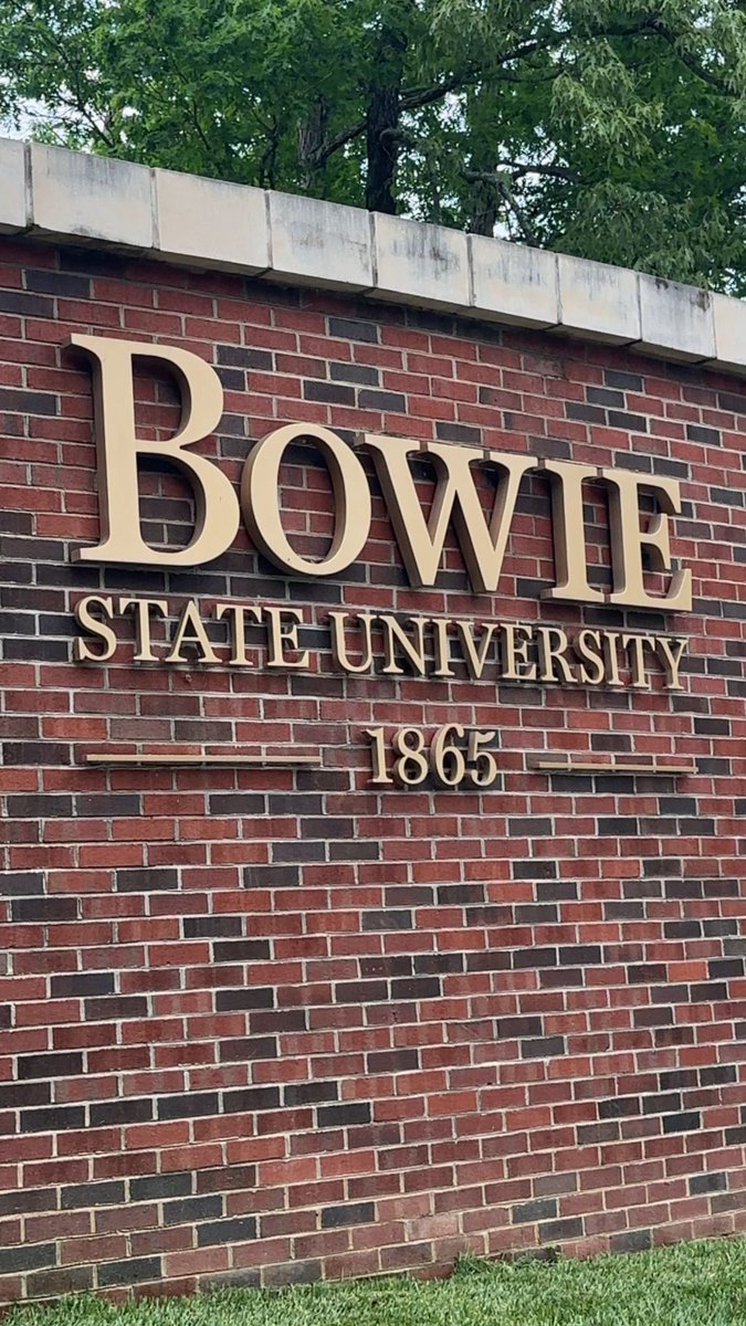 I love Bowie’s campus! 

#HBCUPride