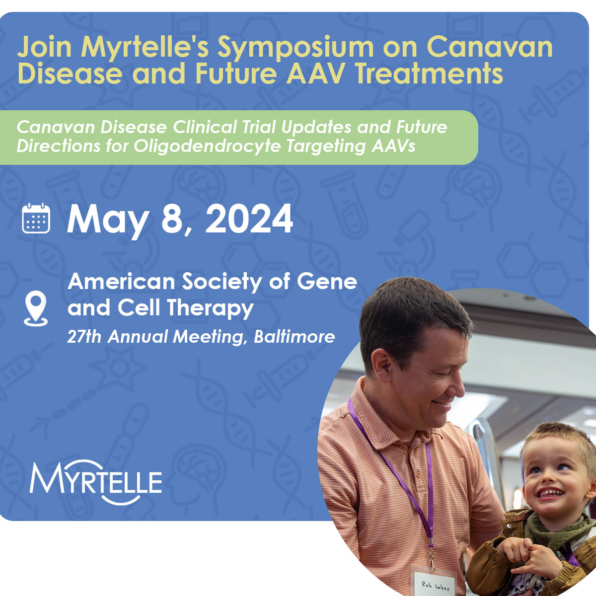 Join Myrtelle's symposium on Canavan disease and future AAV treatments on May 8, 2024 at the annual ASGCT meeting in Baltimore. #asgct #genetherapy #canavandisease #Myrtelle
myrtellegtx.com/symposium-cana…