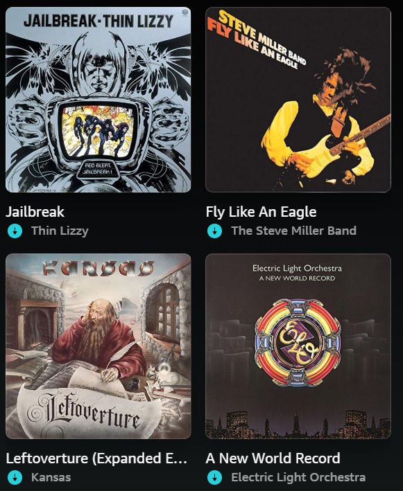 which of these #1976albums do you like?
🎸  🥁  🎹  🎤  🎶

#ThinLizzy #TheSteveMillerBand #Kansas #ElectricLightOrchestra