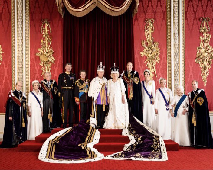 OTD, 6 May 2023, His Majesty King Charles III Coronation.

#GodSaveTheKing #HMTK #HMTQ #ThePrinceandPrincessofWales #ThePrincessofWales #ThePrinceOfWales