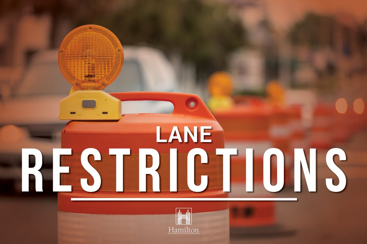 There will be lane restrictions on Concession 5 Rd E (Flamborough) from Highway 6 to Centre Rd on Tuesday, May 7 from 9am - 3pm for culvert replacement. Motorists can expect delays.