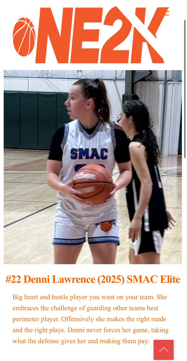 Thank you @NE2KHoops for the awesome write up!! @SMACELITE @SMACBasketball @STVMGBK