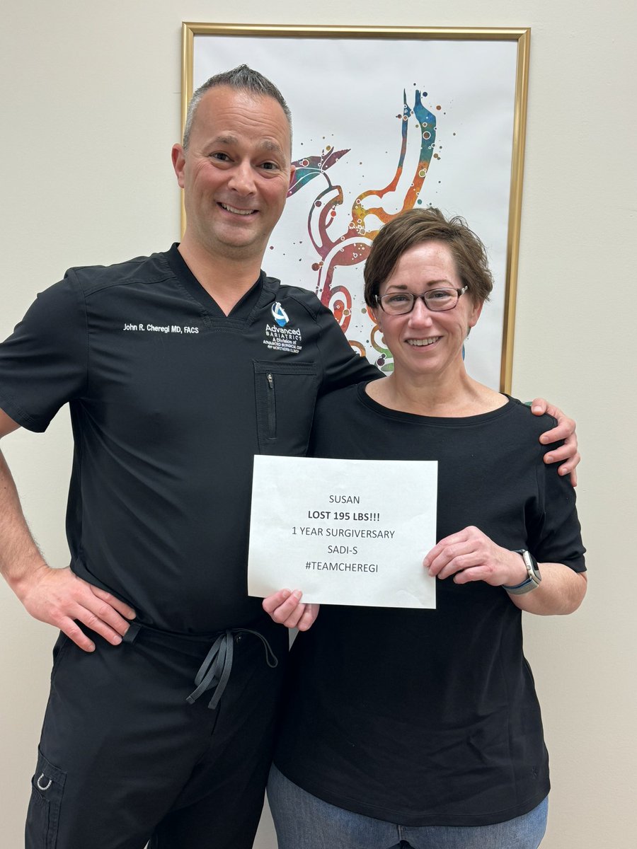 #mondaymotivation In combination from her pre-surgery weight loss to now #celebrating her #1year #surgiversary Susan has lost 195 lbs! 🤩 She went from a BMI of 70 to now 36 after her #sadisurgery with #teamcheregi @advbariatrics #bariatriclife #bariatriccommunity #bestlife