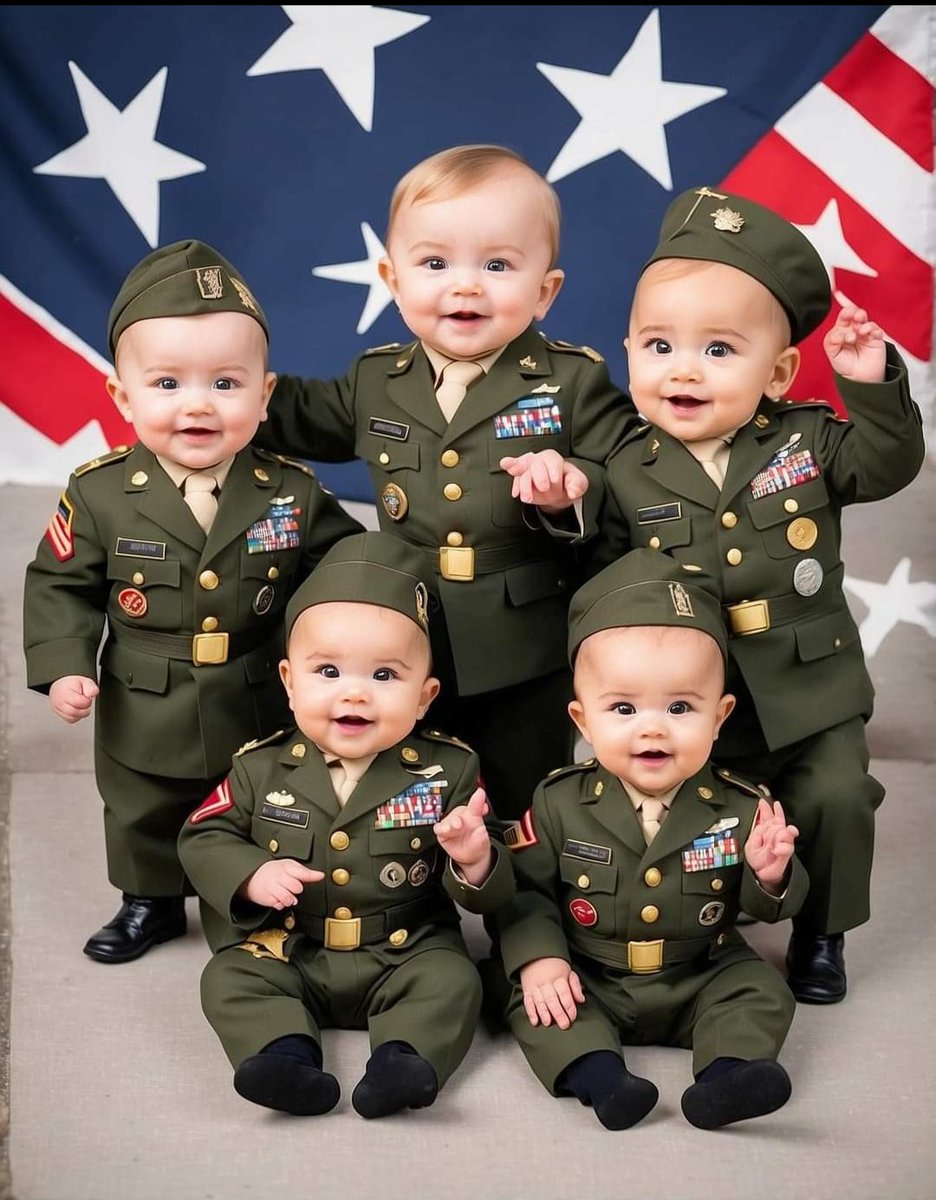 Our future troops...cmon they deserve some likes🤗