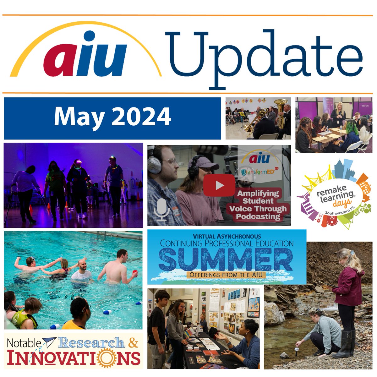 Check out the latest AIU news, events, and upcoming professional development opportunities: loom.ly/o5kwY3A #ServingEveryLearner #TeacherPD #education #k12