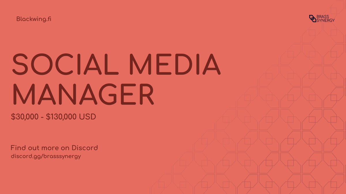 New Job Available 🚨

Want to find out more about this job?
Want to get daily notifications of new jobs?

Join our Discord server: hubs.la/Q02tnvV40

#MarketingJobs #DigitalMarketing #ContentMarketing #SEO #SocialMediaMarketing