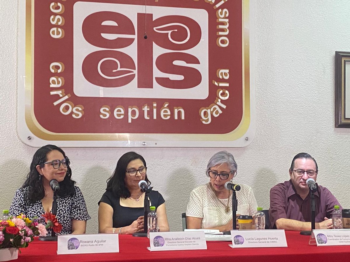 Sin el periodismo con perspectiva de género, se omite la presencia de las mujeres en la sociedad, solo en 25 de cada 100 noticias tienen presencia las mujeres: @lagunes28 directora de @Cimacnoticias #ConcursodePeriodismoUniversitario