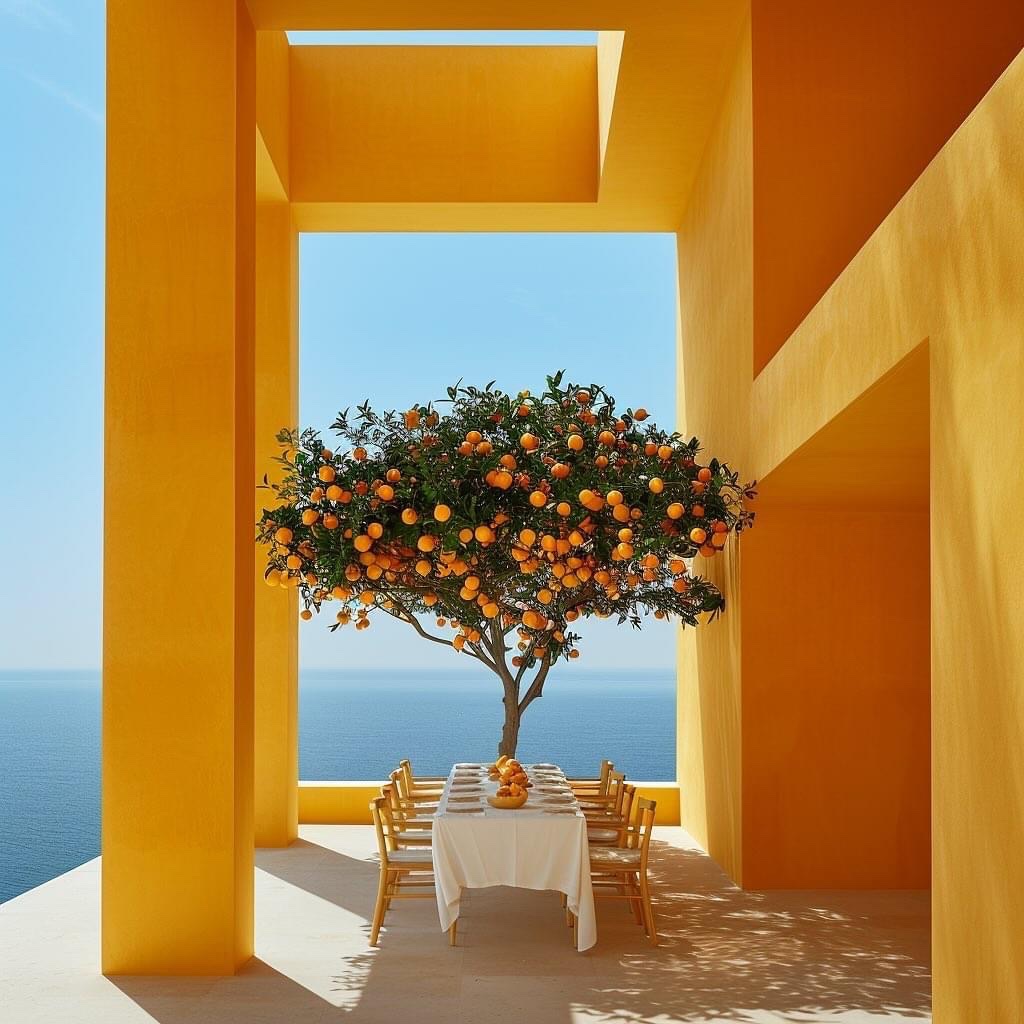 The orange of the Mediterranean 🩵🧡