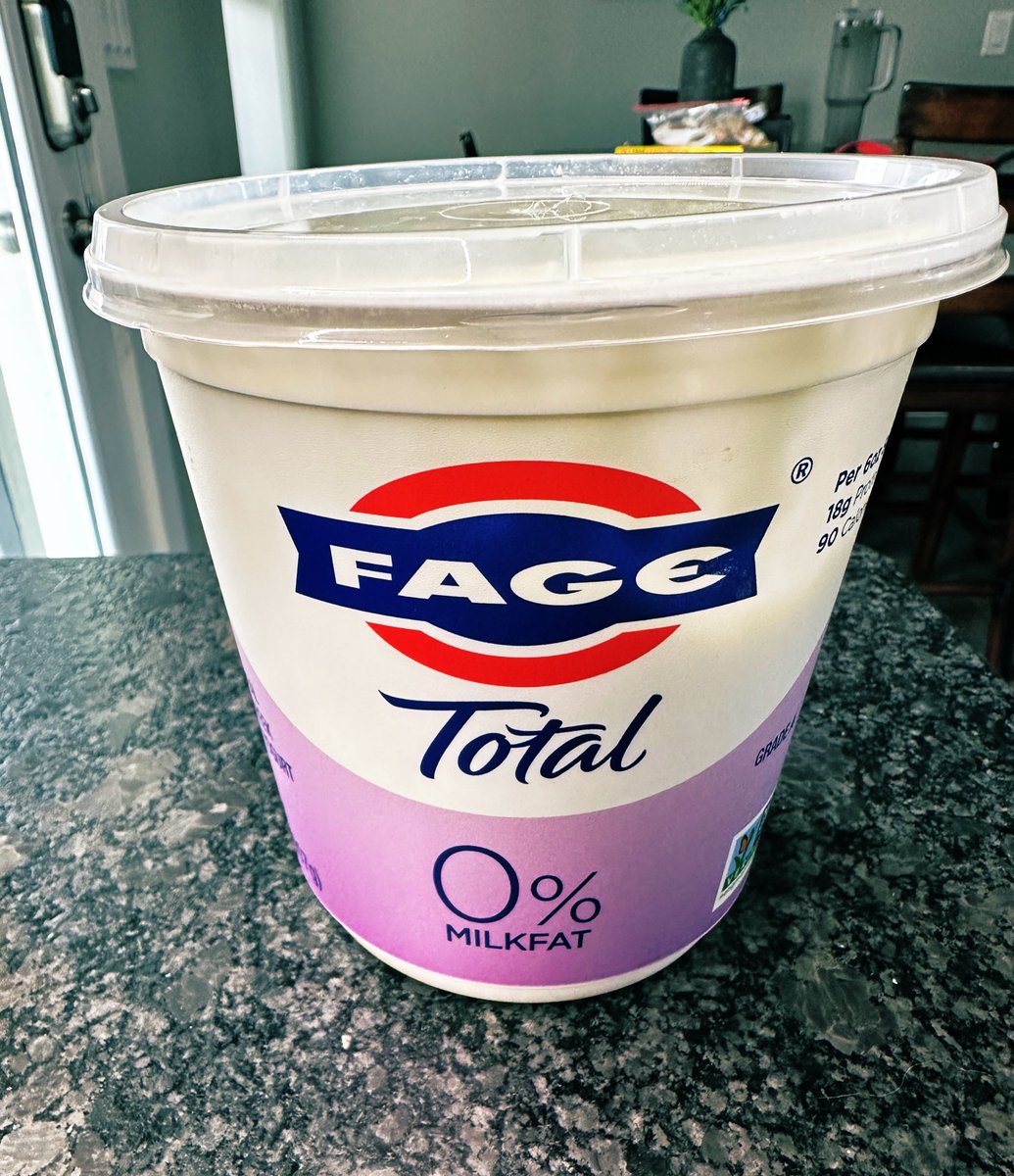 Did you know that one of these containers contains only 450 Calories and 90g of protein and is easily consumed plain or mixed with whey power, berries, fruit, honey, or mixed with hot sauces and salsa for perfect high protein dips?