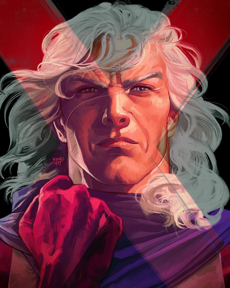 #Magneto. Ilustración de Uzuri Art. #XMen