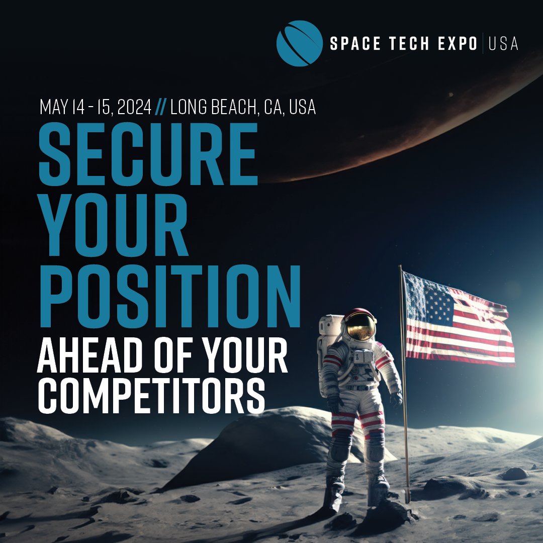 Discover the sky is not the limit at #SpaceTechExpo USA on May 14 - 15! Your free pass gives you access to two days of face-to-face collaboration, 275+ exhibitors, and more. It just takes two minutes to register in advance: bit.ly/3UouFrQ