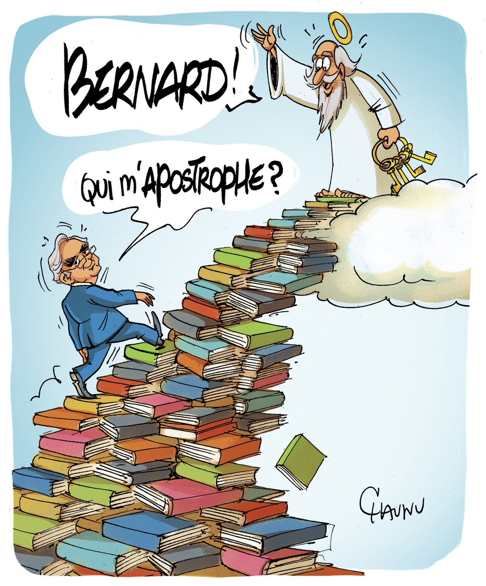 ✏️ dessins #hommage #bernardpivot #apostrophe #actu #dessindepresse #bouillondeculture