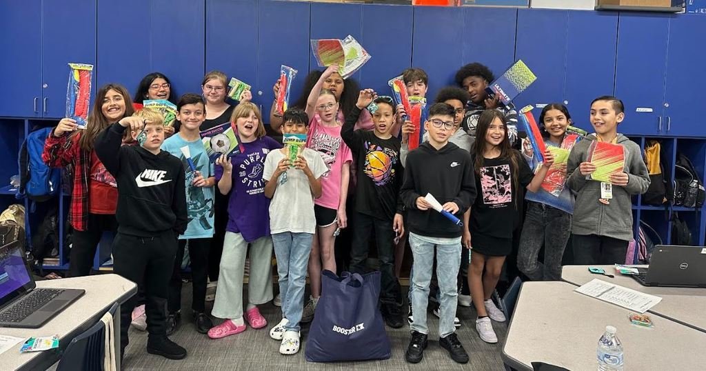 Today’s been a great day! Huddles went well today and they are loving the dude perfect prizes! We got to award Ms. Teape’s class their recess prize pack! They were so excited! 

NEW CHALLENGE TONIGHT!