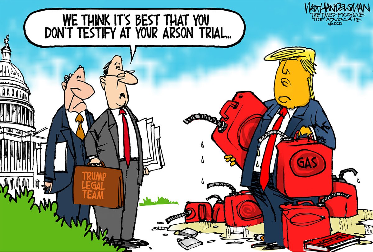 Walt Handelsman, The New Orleans Advocate @Walt_Handelsman #TrumpTrials