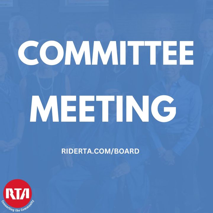 The #GCRTA Board of Trustees Committee Meeting is scheduled for Tuesday, May 7 at 9:00 am. Visit 1240 W. 6th St., Cleveland, OH or, view online at bit.ly/4bJHzIn