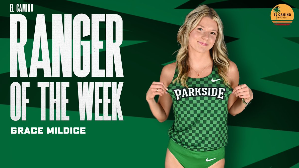 Grace Mildice led the headlines in the 2024 GLIAC Outdoor Championships. Grace won the conference championship in the 400m Hurdles! Additionally, she shattered a school record! Grace Mildice is the Ranger of the Week, powered by El Camino Kitchen! #RangerIMPACT