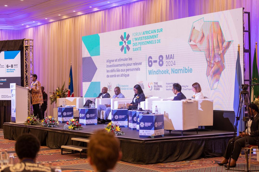 In a significant step for public health in the African region, @WHOAFRO & partners have launched the Africa Health Workforce Investment Charter in #Namibia with the strong ambition to reinforce, grow & retain the health labor force. 👉 rb.gy/3cjhlh