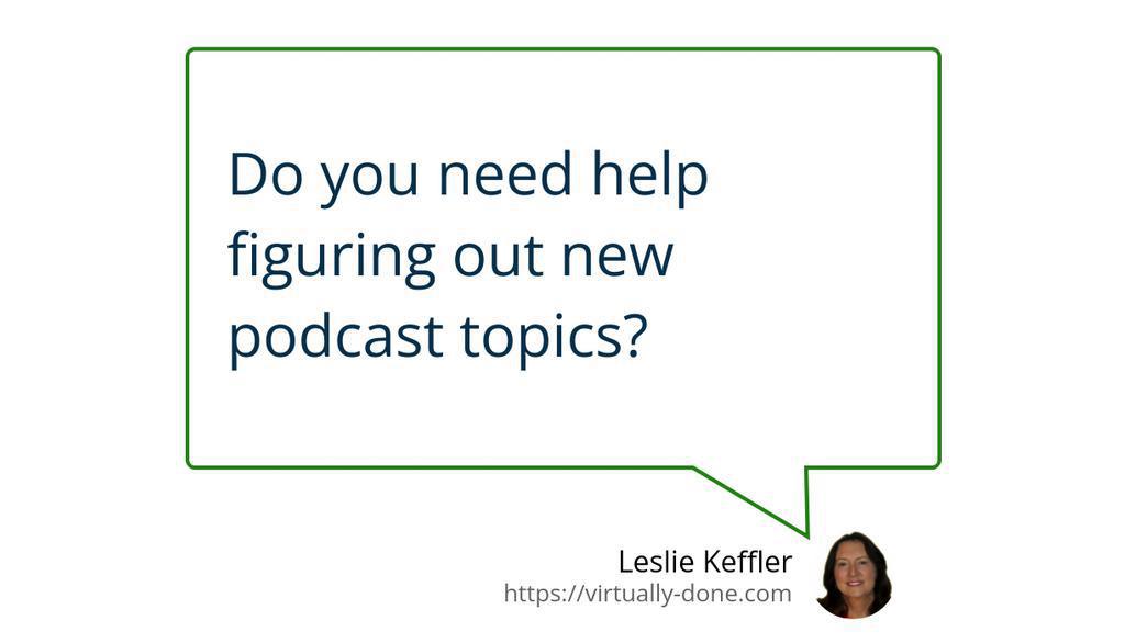 Podcast Topics Your Audience Will Love

Read more 👉 lttr.ai/ASQoL

#podcasting #entrepreneur #SocialMediaContent #virtualassistant
