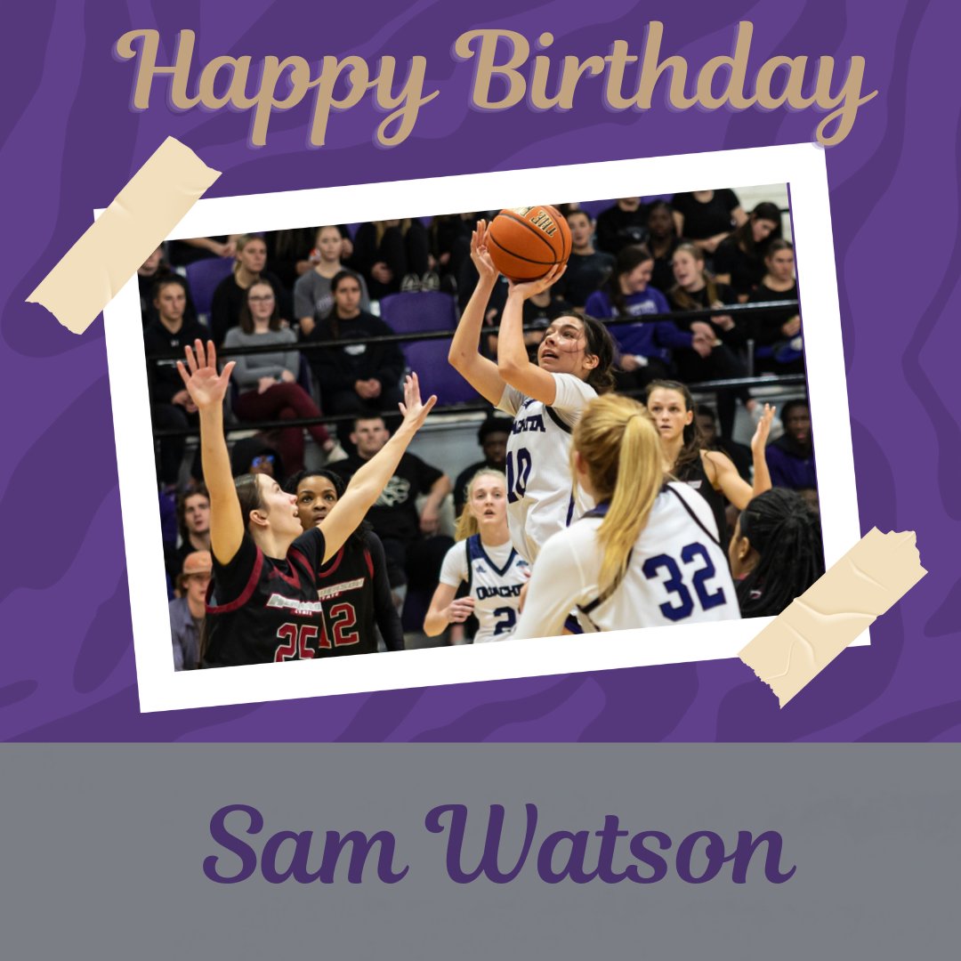 Cheers to Sam Watson on her special day! Wishing you a birthday filled with joy, laughter, and unforgettable moments. Grateful to have you as a cherished member of the Lady Tiger family. Here's to celebrating YOU and all the incredible moments ahead. Happy Birthday, Sam! #BELIEVE