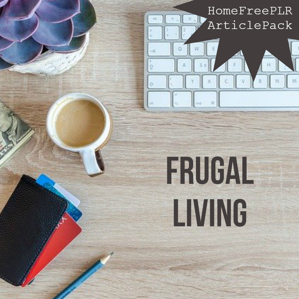 [HFM] Done for You - Frugal Living Article Pack

Read the full article: Frugal Living PLR Article Pack
▸ lttr.ai/ASQoO

#FrugalLiving #HomeFreeMedia #PrivateLabelRights