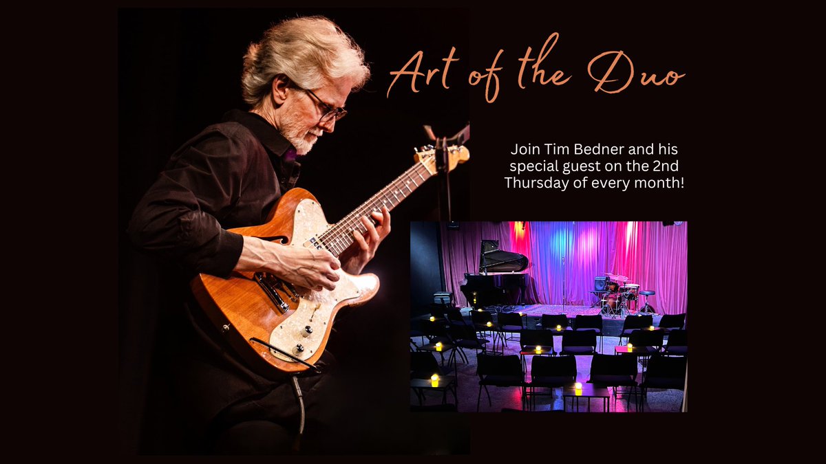 Our new series, Art Of The Duo with Tim Bedner is starting on Thursday! Tim’s first guest is John Geggie! gigspaceottawa.com/events/tim-bed… #music #jazz #duo #jazzduo #guitar #bass #tickets #Ottawa #GigSpace