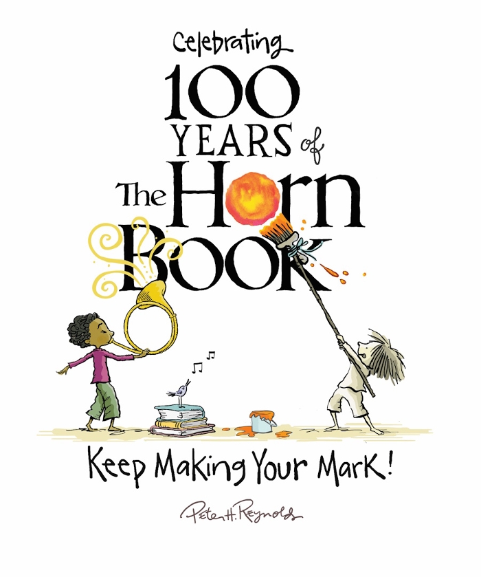 From May/June #HBMag #HornBookMagazine : Special Issue: Our Centennial. #Author #illustrator @peterhreynolds kicks off 'Blowing the Horn' special feature: hbook.com/story/blowing-… #HB100 #HBBlowingtheHorn