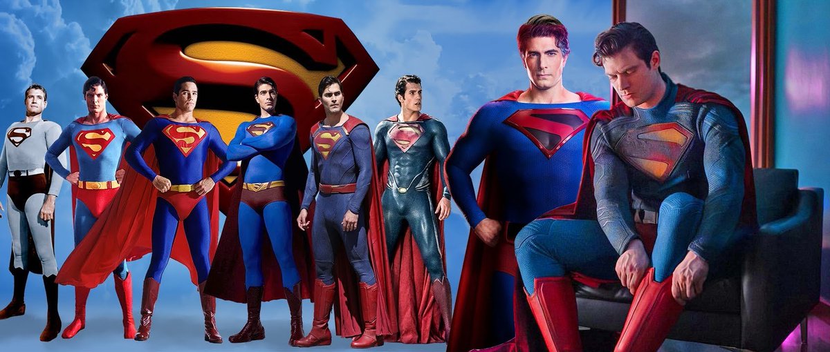 #Superman suit evolution..🧐🧐

Share your thoughts..?  

#GeorgeReeves #ChristopherReeve #DeanCain #BrandonRouth #TylerHoechlin #HenryCavill #DavidCorenswet