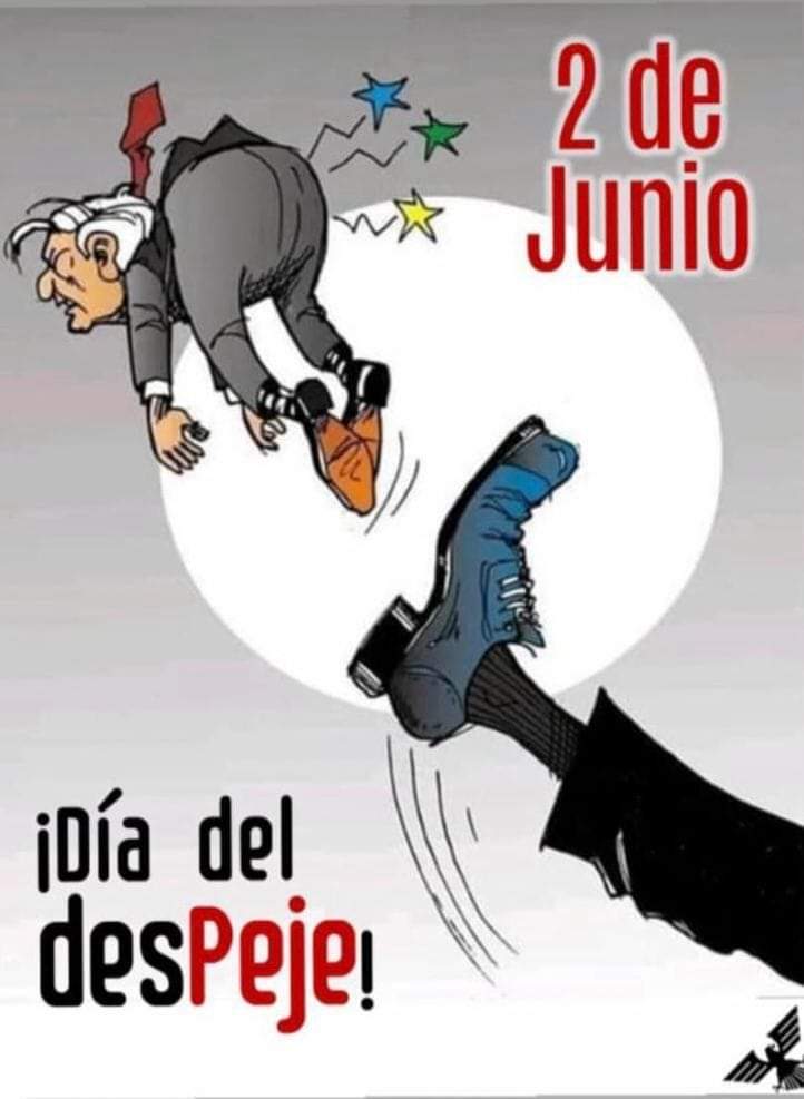 Ojo con esta gente sin capacidad!!!     Alguien que todo lo justifica o no son  culpables de nada!!!  🤷🏻‍♀️
Otros 6 años de lo mismo a ver que tipo de gente votara por ESO. 😡

#VotaParaBotarlos 
#NiUnVotoANarcoMorena