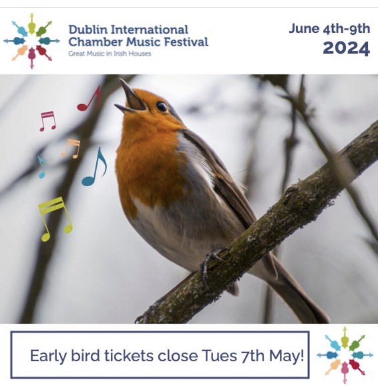 Sounding the warning bell! Early Bird ticket offer for a selection of our concerts ends tomorrow! Grab a ticket at €14 for concerts by @Abel_Cellist @ComplexDublin @jackquartet and Carol McGonnell @RichBarracks and a collective of leading Irish pianists @WindmillQTR