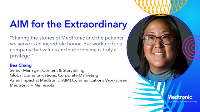 Our diversity makes us stronger. I celebrate Bea as we applaud extraordinary achievements of colleagues during Asian American Native Hawaiian/Pacific Islander Heritage month. Join us! #CareersThatChangeLives #MedtronicEmployee bit.ly/4bo0VSY