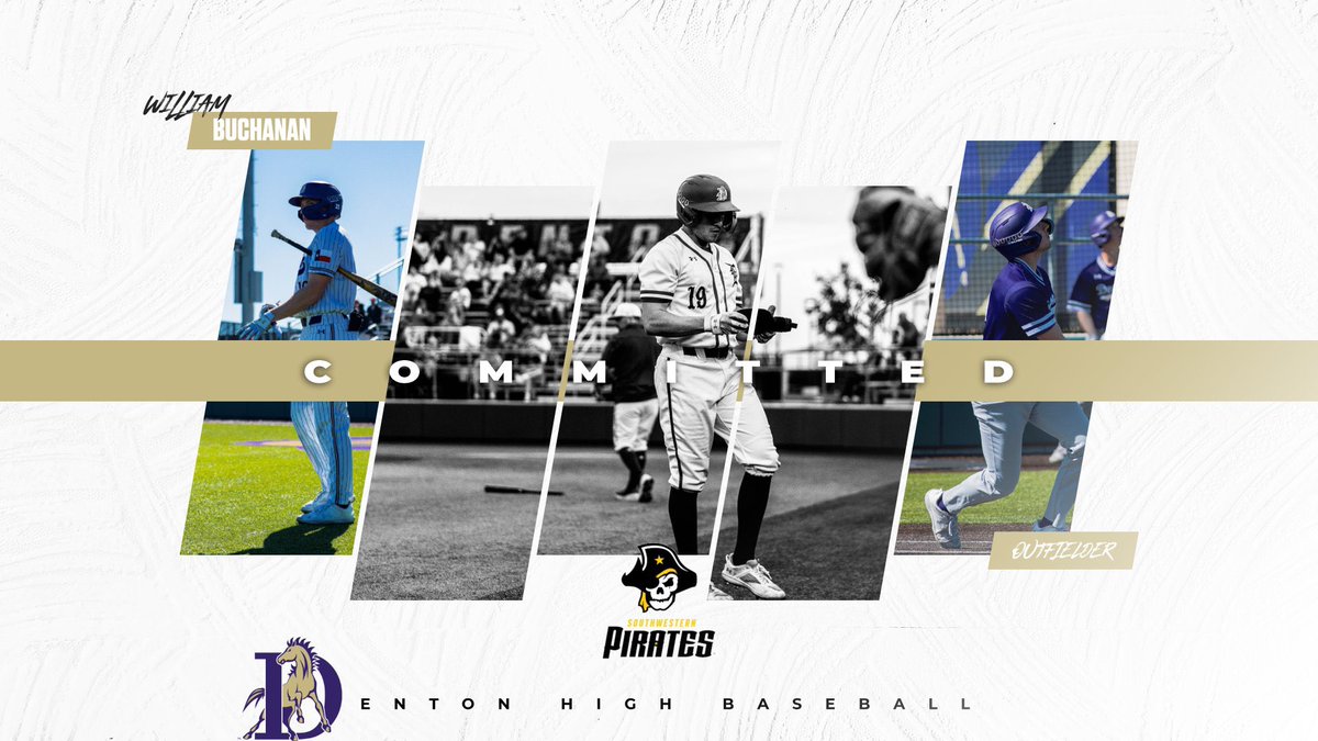 Congratulations to <a href="/Will_Buchanan19/">Will Buchanan</a> on his commitment to play baseball at Southwestern university‼️

<a href="/DentonISDSports/">Denton ISD Athletics</a> <a href="/Denton_High/">Denton High School</a> <a href="/dentonisd/">Denton ISD</a>