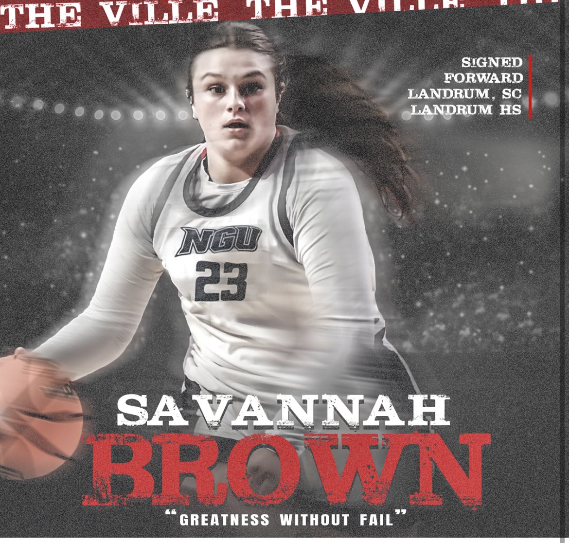 ElonCoachLong's tweet image. Welcome to the Ville‼️@Savannah23Brown