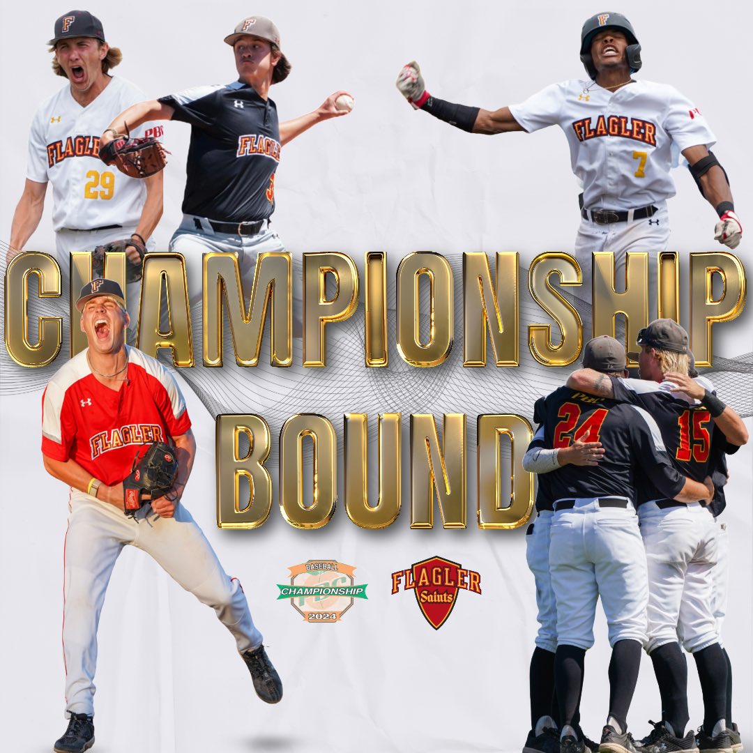 SAINTS ARE HEADED TO THE PBC CONFERENCE CHAMPIONSHIP🔥‼️ The Saints took down GSW 7️⃣-2️⃣ to secure their spot in the PBC Conference Tournament👏👏 The Saints will face GCSU in the Championship in a best-of-three series starting Thursday, May 9th🔜 #GoSaints x @FlaglerSports