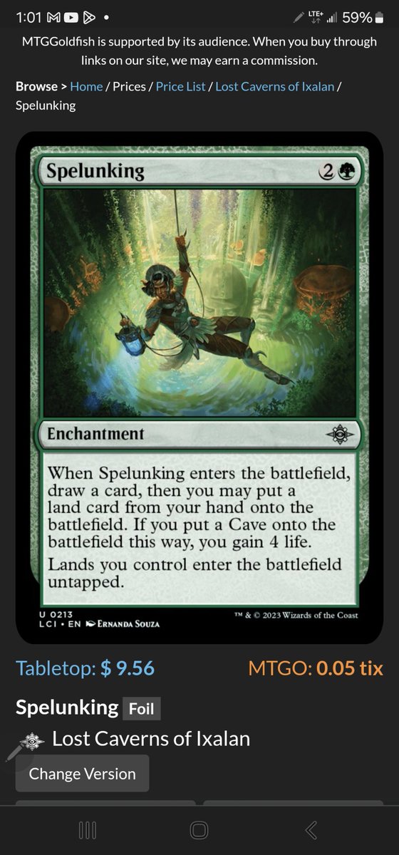 Foil spelunking gonna hit 10 bucks.