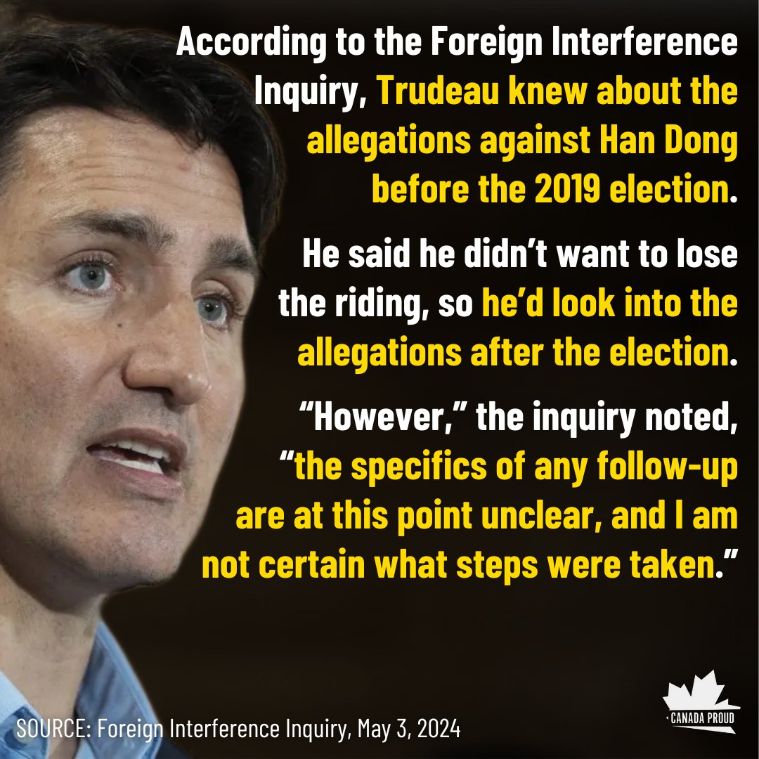 Was this just an excuse by Trudeau to not do anything? 🤥