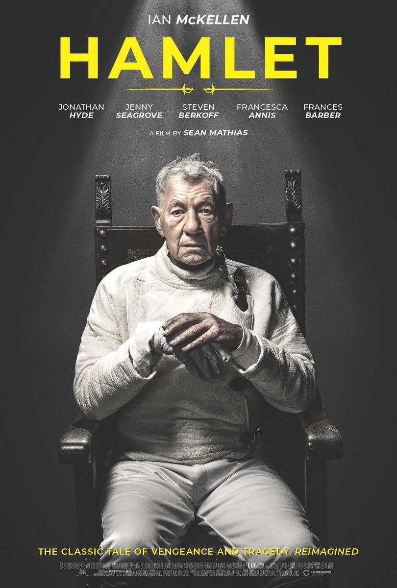 TONIGHT! We have a screening of the new adaptation of 'Hamlet' starring Ian McKellen. Transcending the confines of the stage, the film uses nearly every room of the Theatre Royal Windsor to transform it into Elsinore Castle. Starts 7.30pm. Tickets: tickets.41monkgate.co.uk