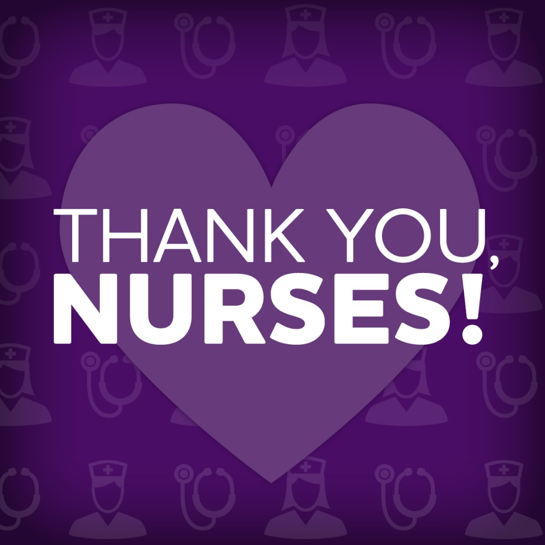 Happy #NationalNursesDay to all nurses who are serving families impacted by Alzheimer’s and other dementia and all those in need of care. We thank you for your compassion, determination and care! 💜 #ENDALZ