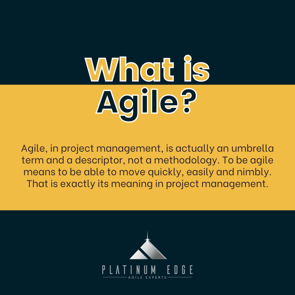 Discover Agile: the game-changing methodology revolutionizing project management! Keen to explore its principles further? Our blog has you covered: bit.ly/49POT3r  #ProjectManagement #AgileMindset #AgileDevelopment