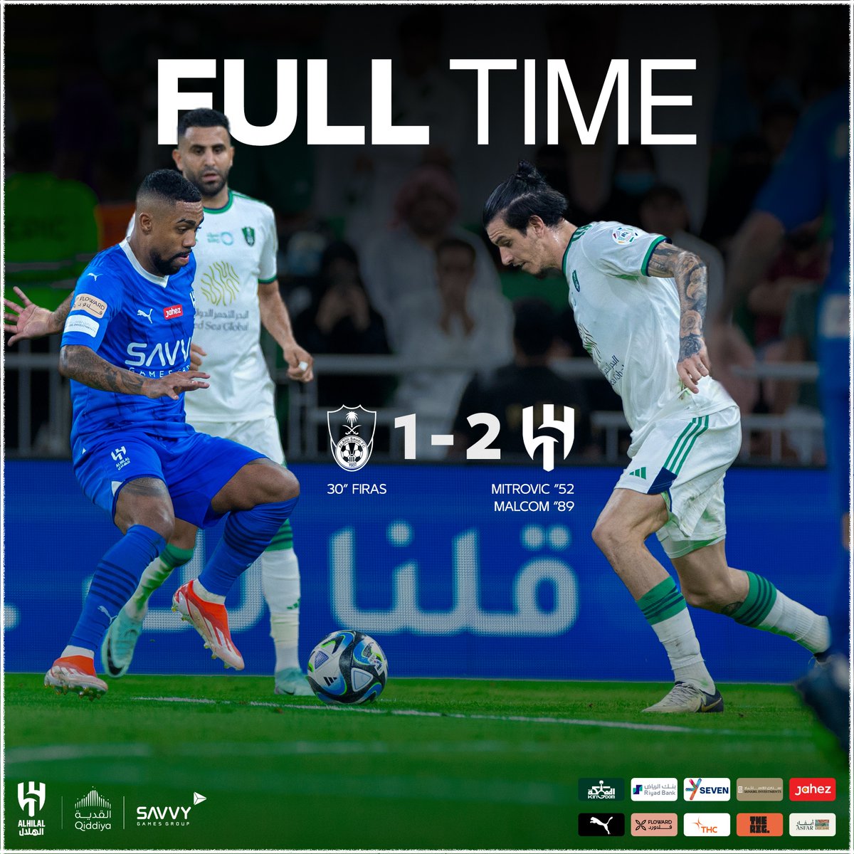 FULL TIME 🔚

No surprises today 👍🏻
#AlHilal 💙🔝