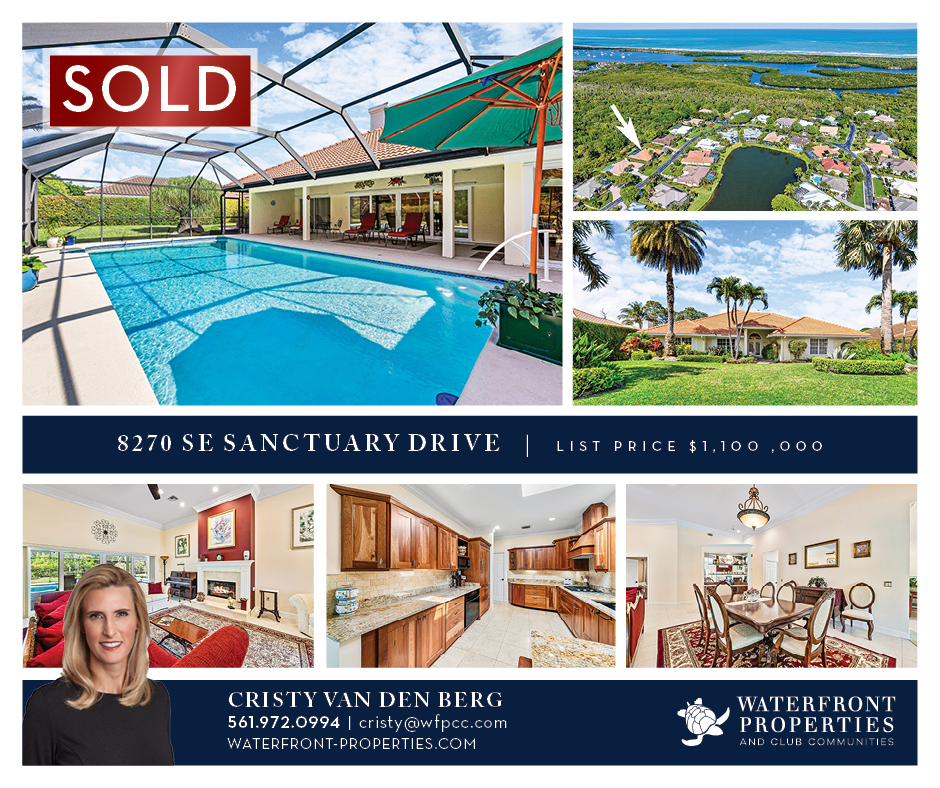 #SoldByWaterfront
Congratulations to Cristy Van Den Berg on another #happyseller!

📲 Contact Cristy Van Den Berg at 561-972-0994 for all your #luxuryrealestate needs!

#thesanctuary #hobesoundflorida #martincountyhomes #southfloridahomes #floridahomes #workwiththebest