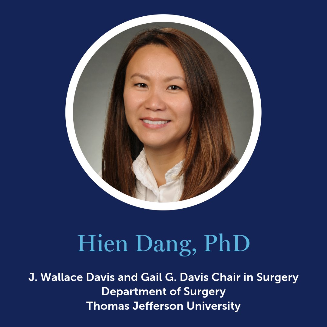 🎉 Congratulations to Dr. Hien Dang, who has been named the J. Wallace Davis and Gail G. Davis Chair in Surgery @JEFFSurgery! 👏 @Danglab1 studies #livercancer, which is the third leading cause of cancer death worldwide, and can be difficult to treat.