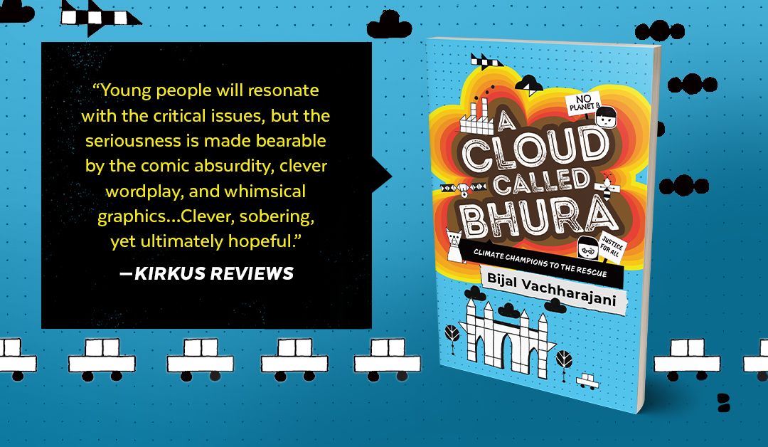 Do you know a reader of teen, tween, & in-between #middlegrade? #ACLOUDCALLEDBHURA by @bijal_v offers a humor-filled, hope-blossoming exploration into how friendship & community can stand tall like an ancient oak in the face of climate change. 🌍OUT 5/14: blackstonepublishing.com/products/book-…